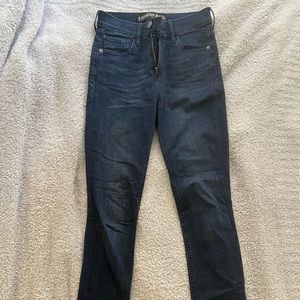 Express Dark Wash Jean Leggings